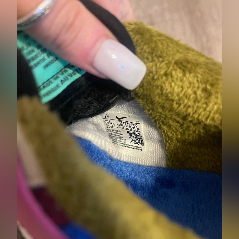 Custom Multicolored Air Force 1s - image 3